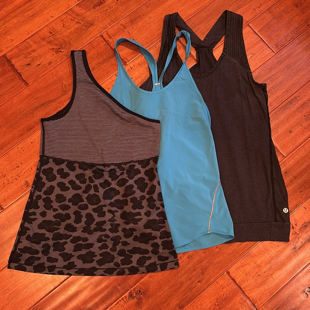 Lululemon Bundle of 3 Tops (no size tags)